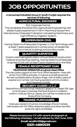 Engineering Jobs in Punjab